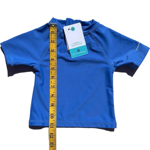 NWT Snapper Rock Rashguard Top
Short Sleeve Navy Blue Size 6-12 mos - Picture 3 of 7